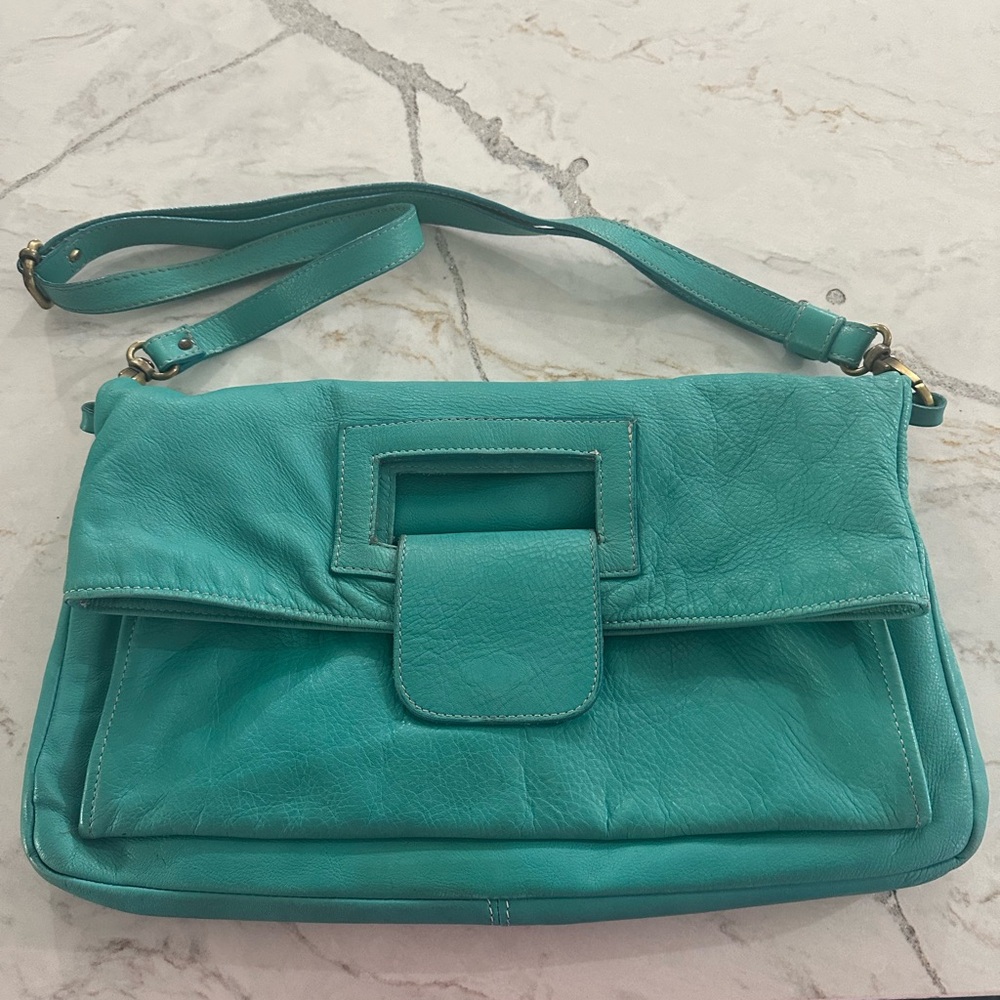 Bag, leather Avorio